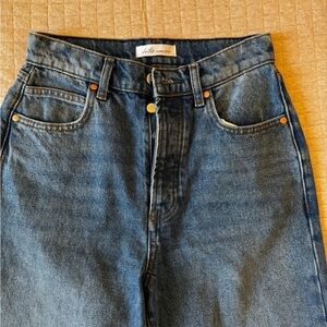 Blue High Rise Women Jeans